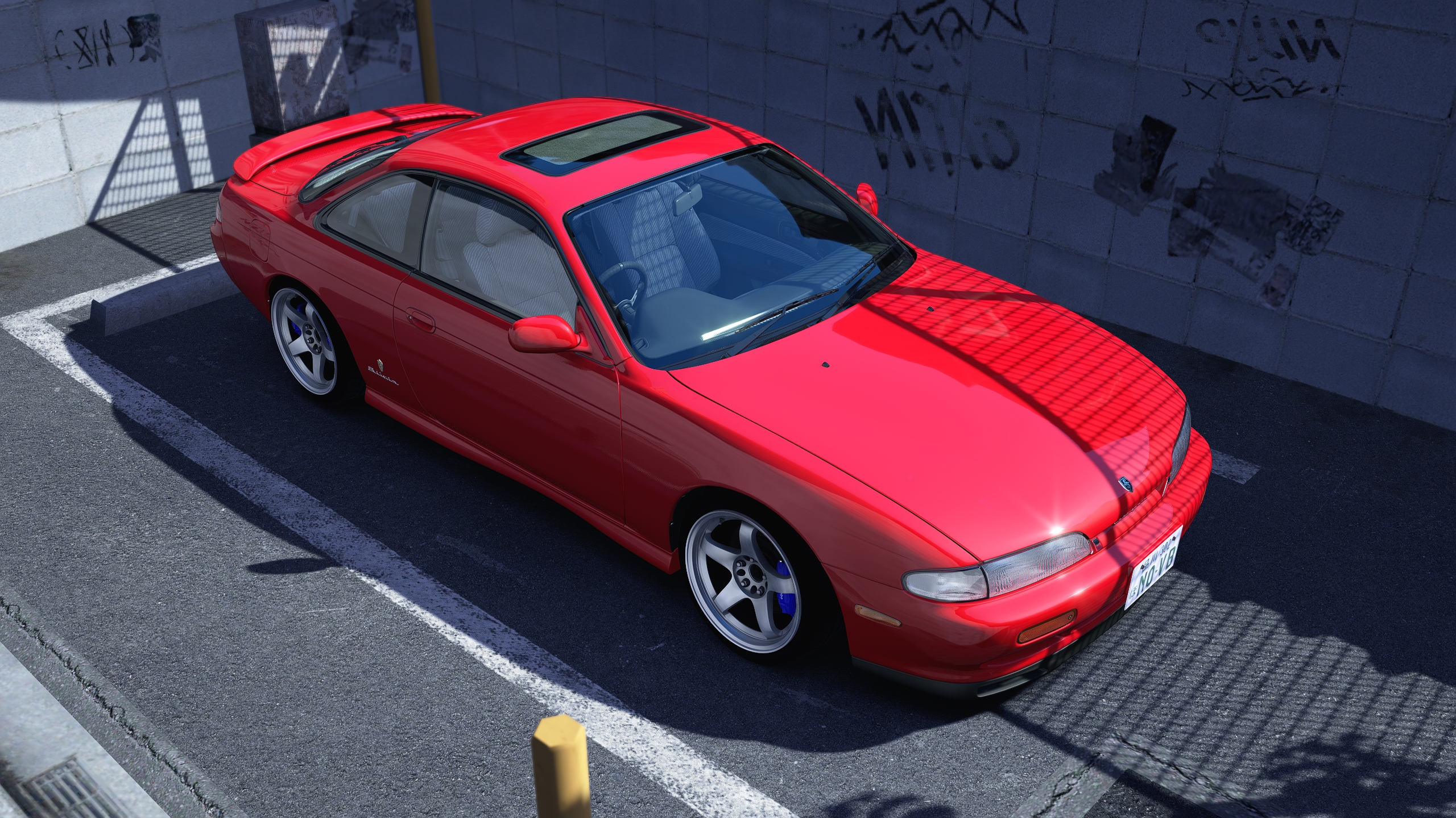 NoVibe | Nissan S14 Zenki, skin 04_super_red_aj4