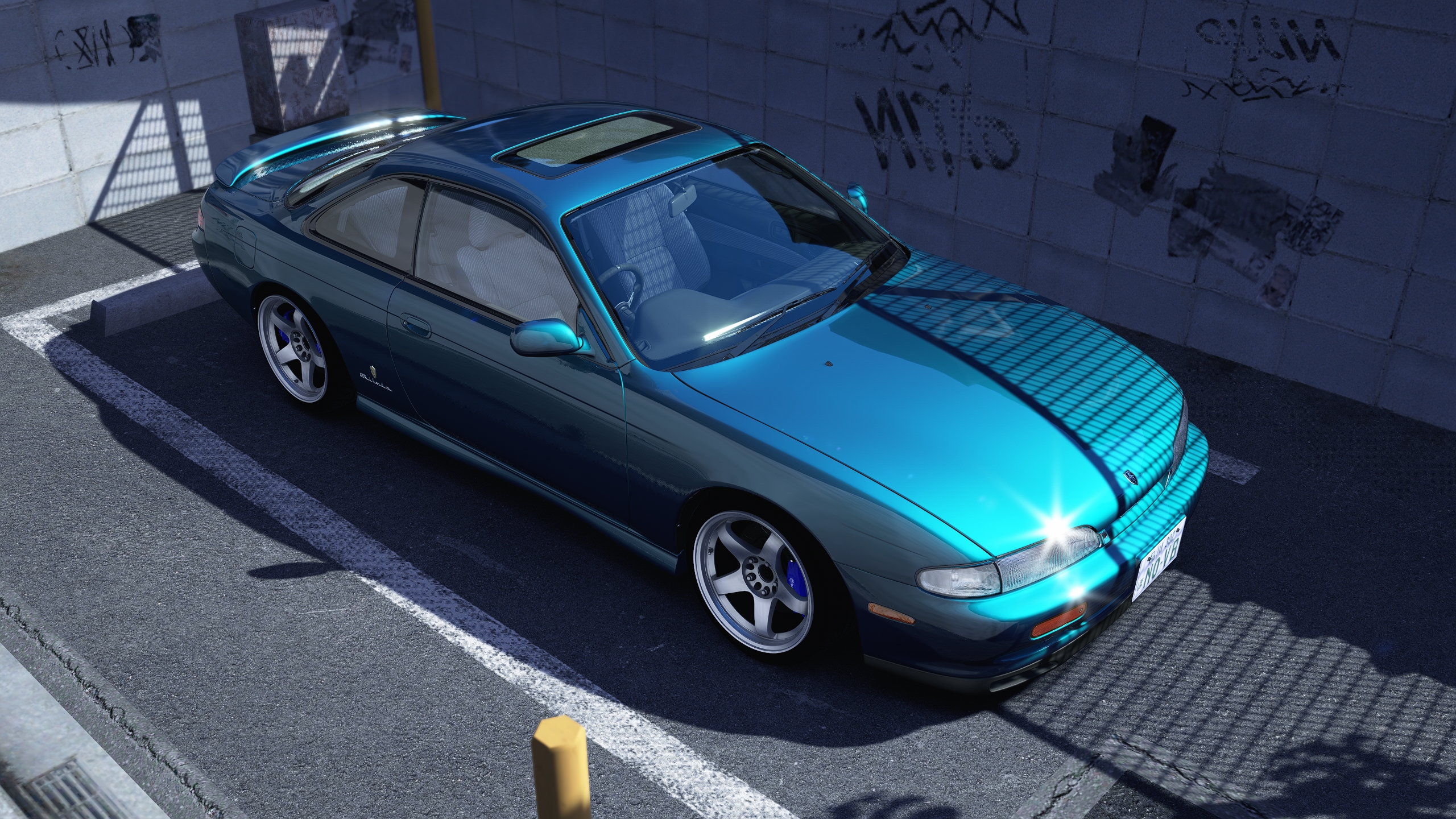 NoVibe | Nissan S14 Zenki, skin 05_green_pearl_dn1