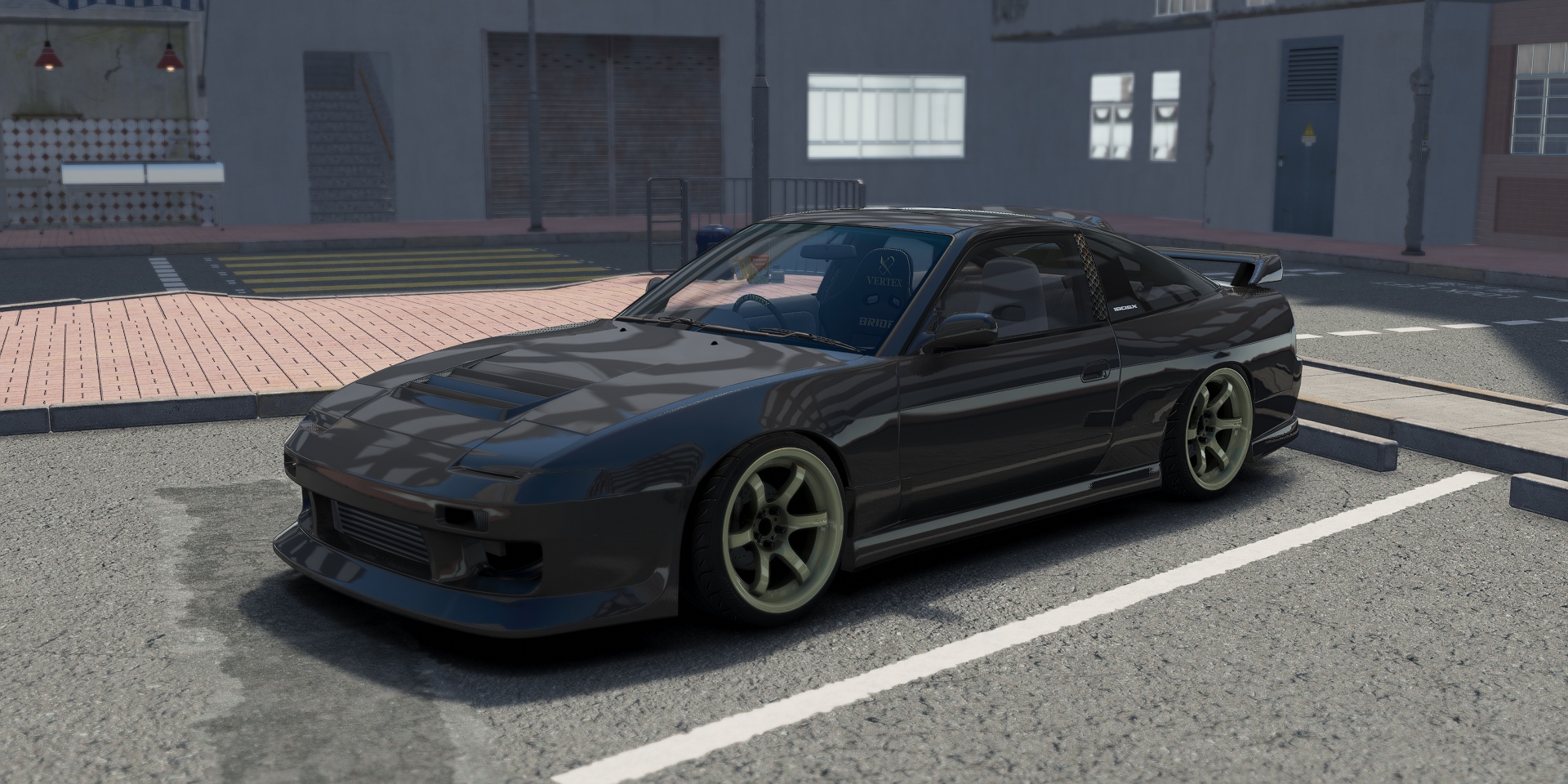 DWG Nissan 180SX GP Sports G-Four, skin Black_Pearl