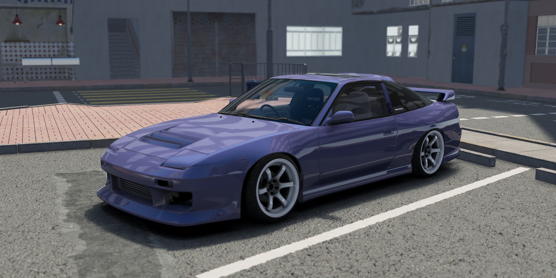 DWG Nissan 180SX GP Sports G-Four, skin Mediterranean_Blue