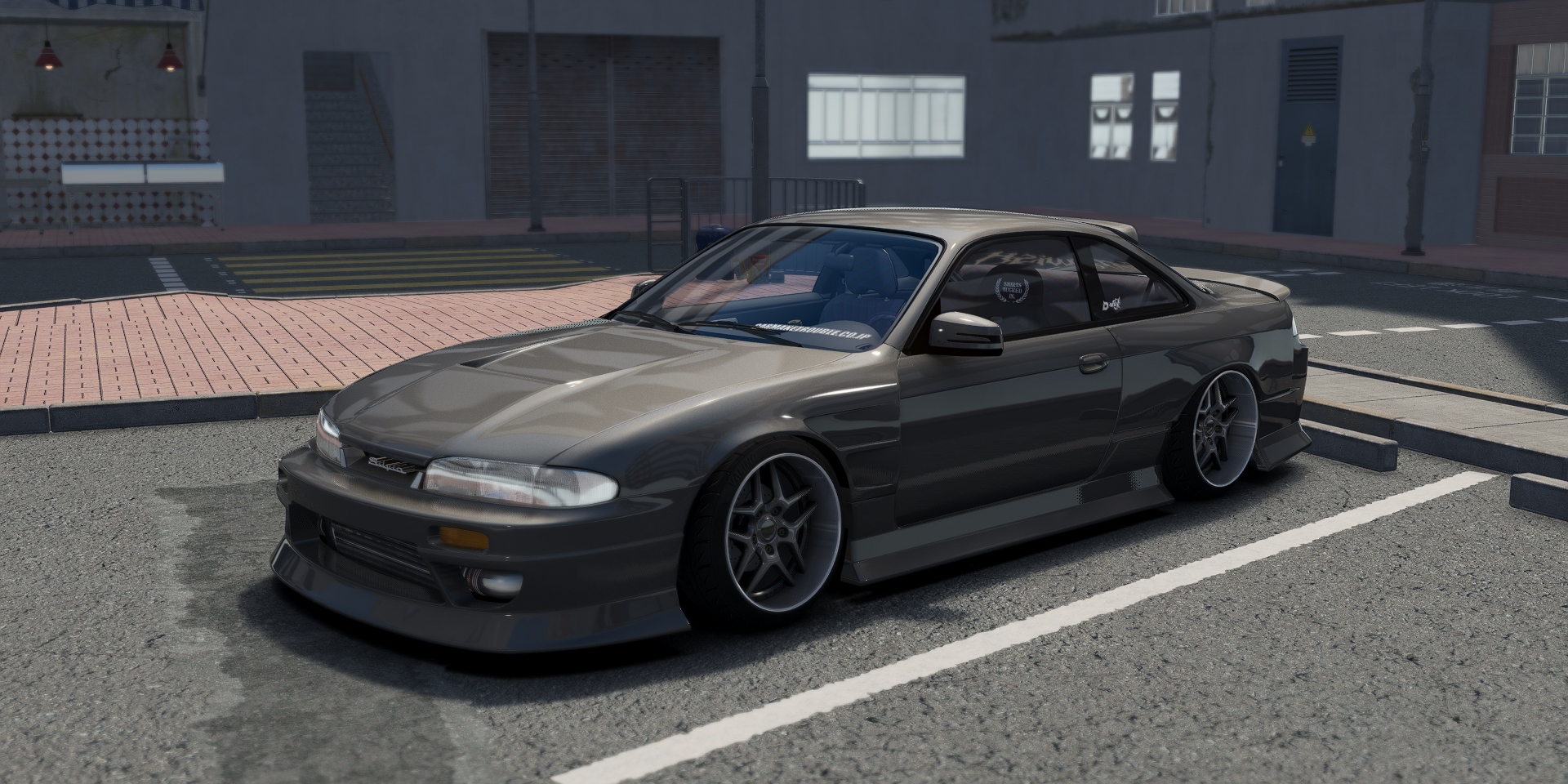 DWG Nissan 240sx S14 Zenki D-MAX Type 3, skin grey