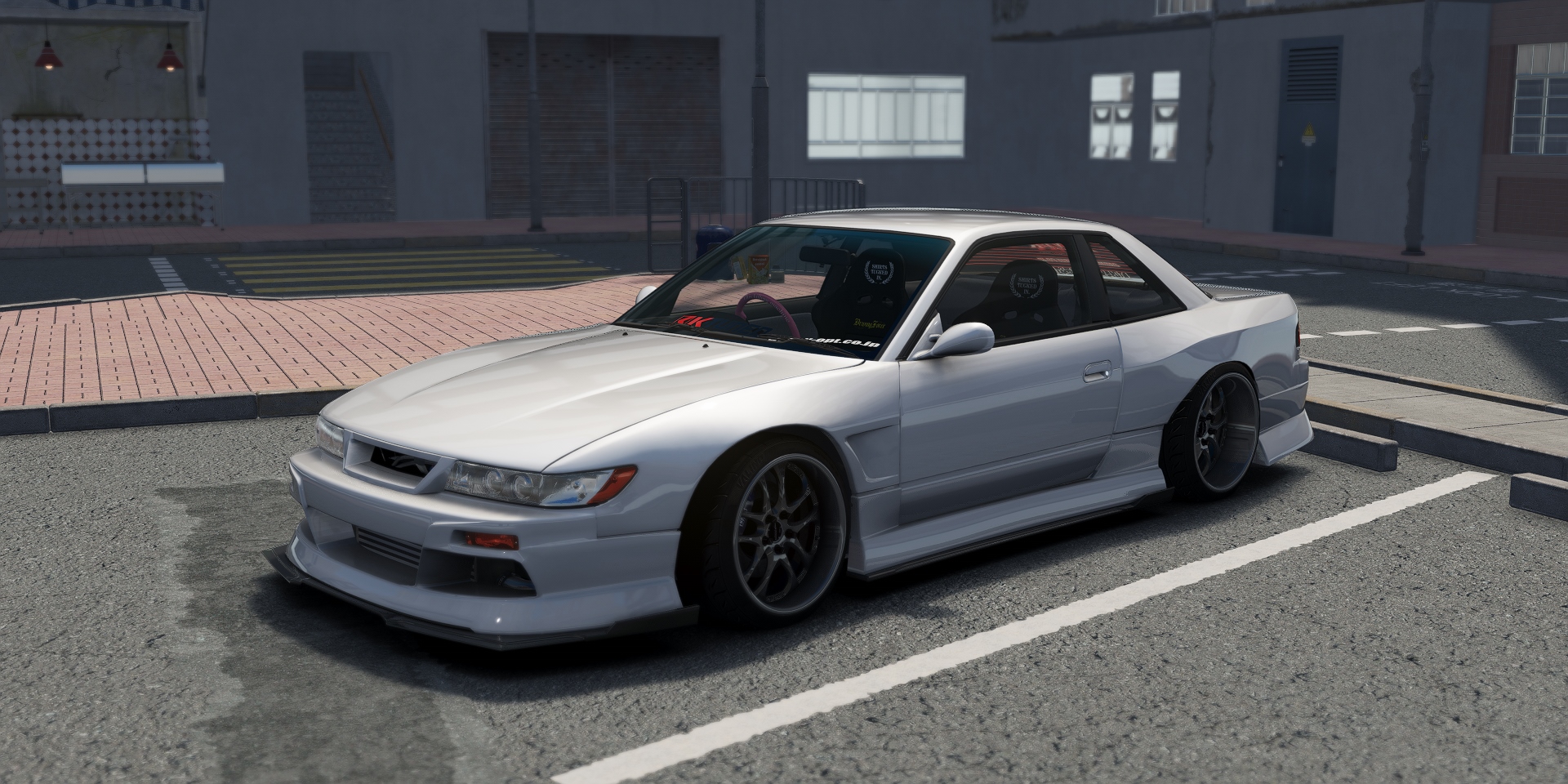 DWG Nissan Silvia PS13 Spirit Rei Miyabi, skin Super_White