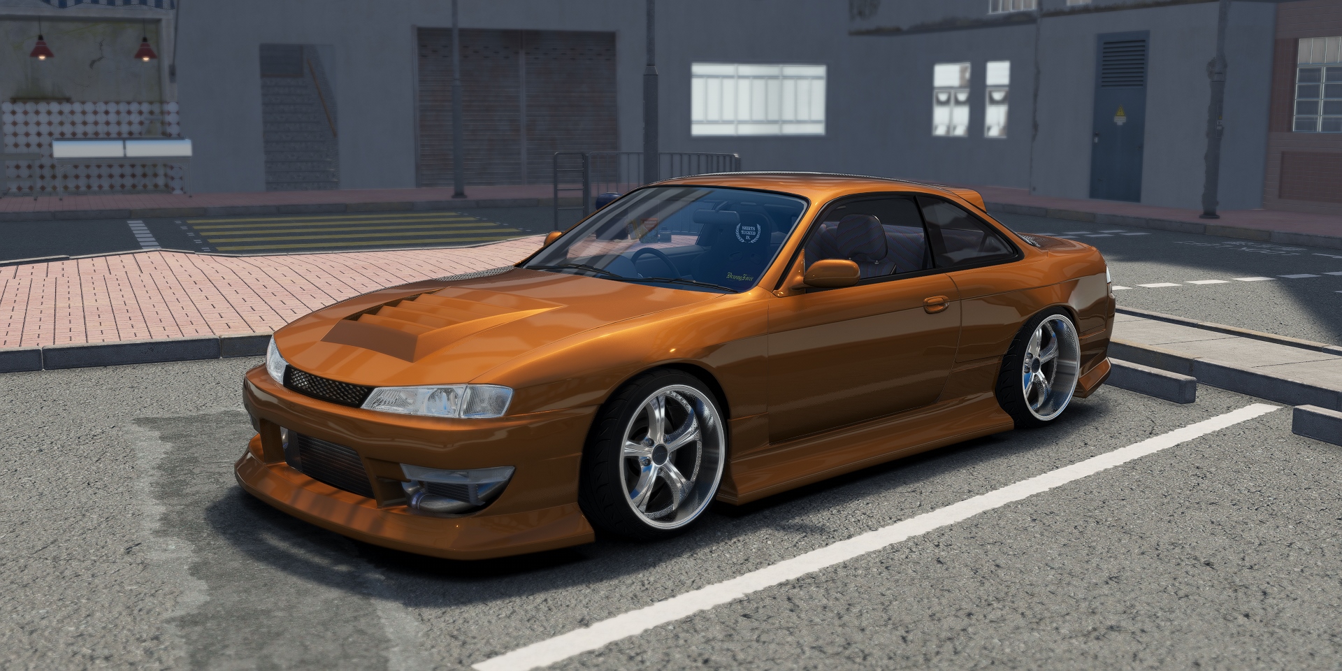 DWG Nissan Silvia S14 Kouki Doof, skin Orange