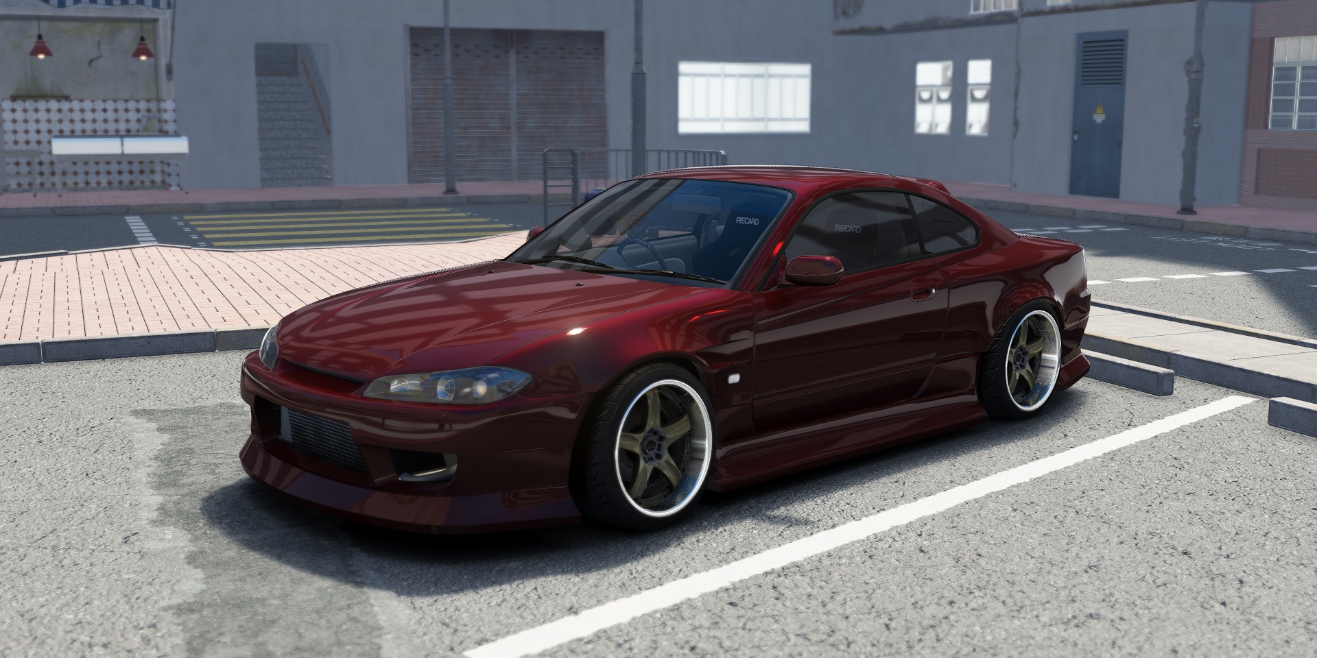 DWG Nissan Silvia S15 Spec-R Doof, skin Red