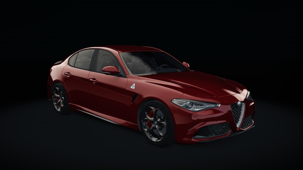 Alfa Romeo Giulia Quadrifoglio, skin 06_Rosso_Alfa