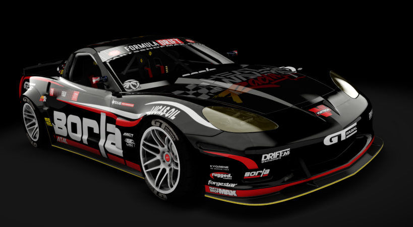 Corvette C6 Matt Field, skin M.Field