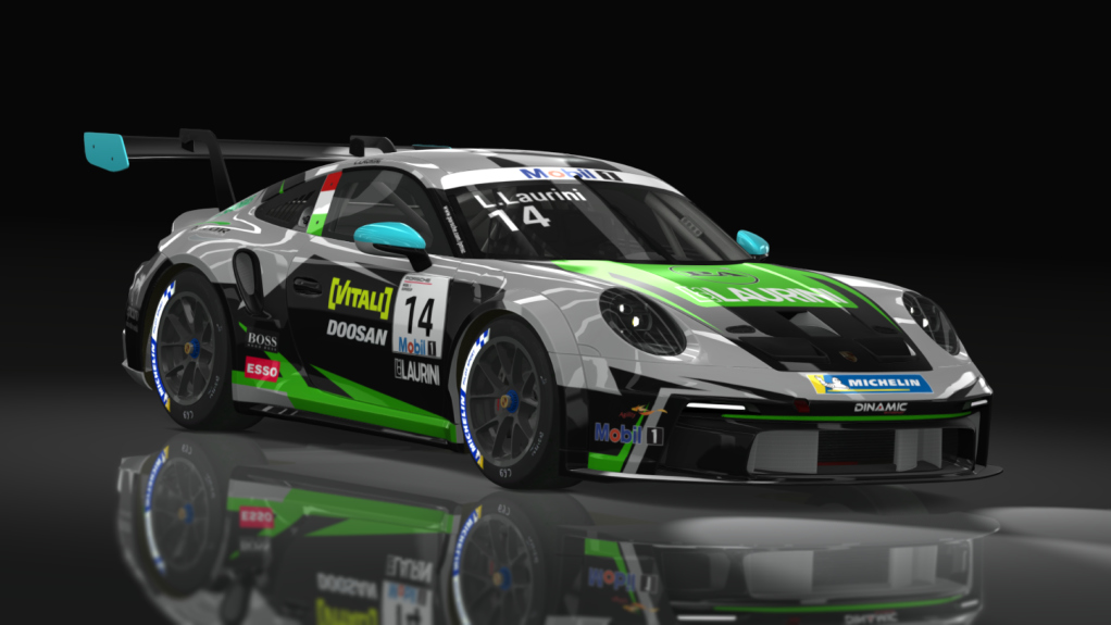 ACF Cup - Porsche 911 (992) GT3 Cup 2021, skin 14_Laurini