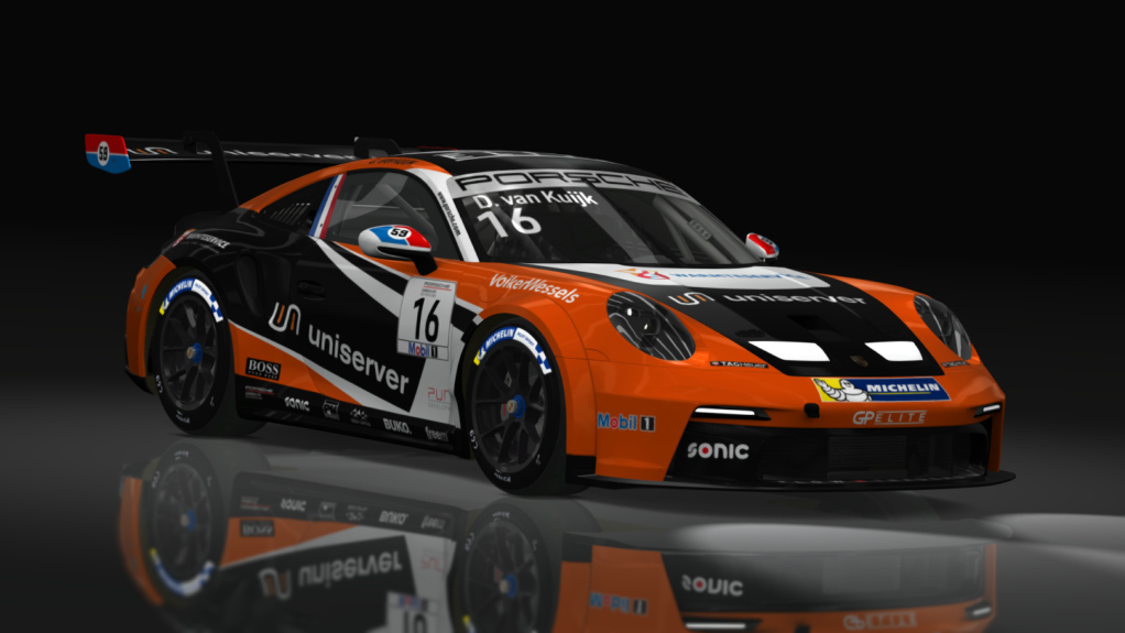 ACF Cup - Porsche 911 (992) GT3 Cup 2021, skin 16_Daan_van_Kuijk_PCD