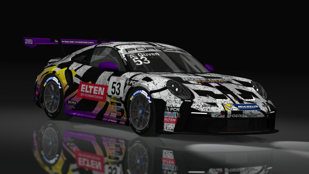 ACF Cup - Porsche 911 (992) GT3 Cup 2021, skin 53_Güven_PCD