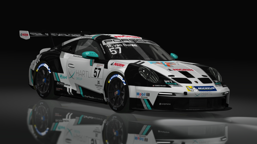 ACF Cup - Porsche 911 (992) GT3 Cup 2021, skin 57_van_Buren_PCD