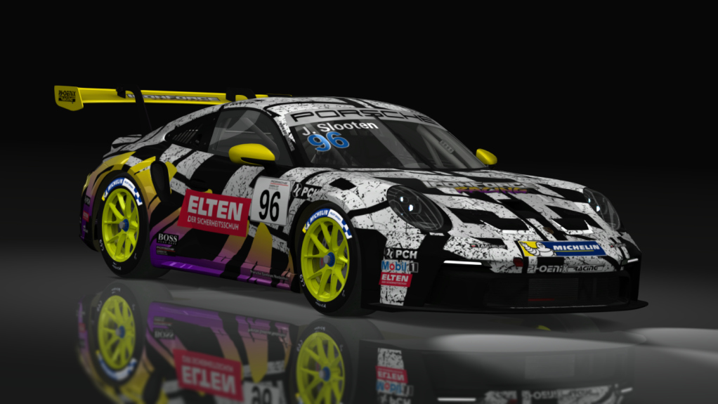 ACF Cup - Porsche 911 (992) GT3 Cup 2021, skin 96_Slooten_PCD