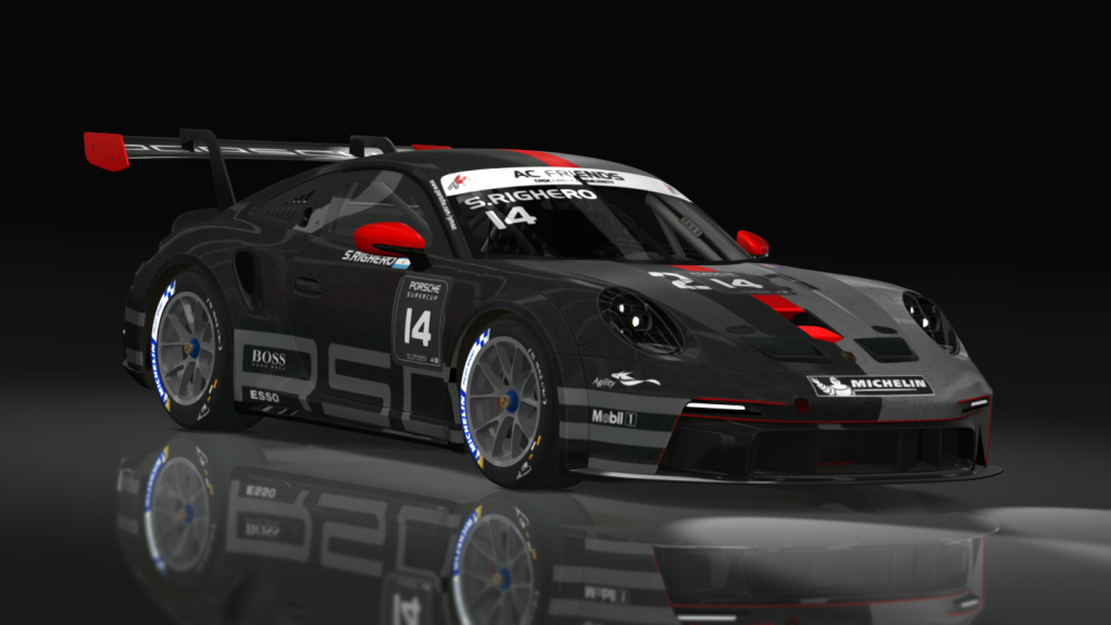 ACF Cup - Porsche 911 (992) GT3 Cup 2021, skin ACF-911SC-S2-#14-Righero