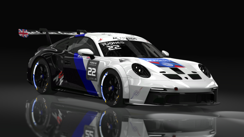 ACF Cup - Porsche 911 (992) GT3 Cup 2021, skin ACF-911SC-S2-#22-Jones