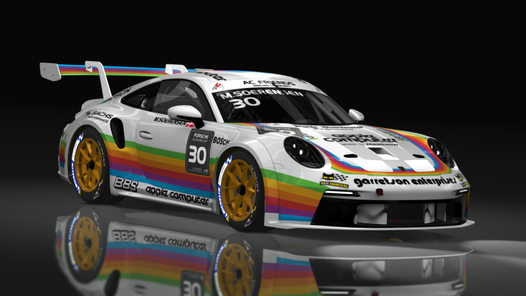 ACF Cup - Porsche 911 (992) GT3 Cup 2021, skin ACF-911SC-S2-#30-Soerensen