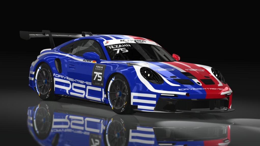 ACF Cup - Porsche 911 (992) GT3 Cup 2021, skin ACF-911SC-S2-#75-Zahn