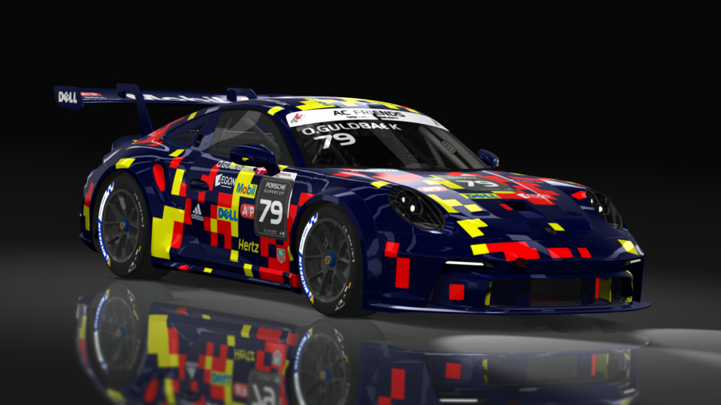 ACF Cup - Porsche 911 (992) GT3 Cup 2021, skin ACF-911SC-S2-#79-Guldbaek