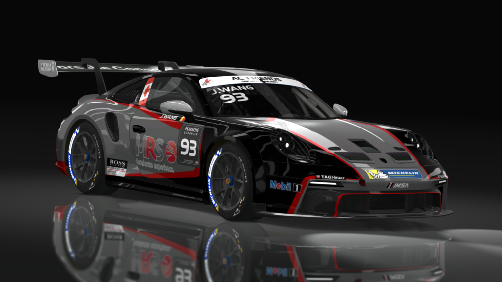 ACF Cup - Porsche 911 (992) GT3 Cup 2021, skin ACF-911SC-S2-#93-Wang