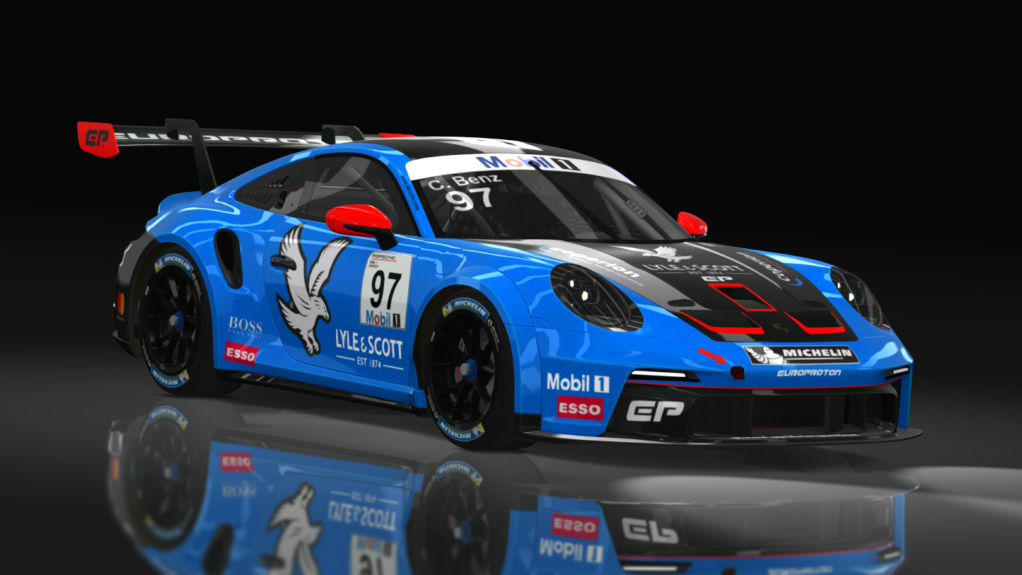 ACF Cup - Porsche 911 (992) GT3 Cup 2021, skin BENZ