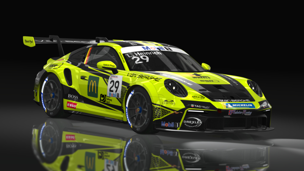 ACF Cup - Porsche 911 (992) GT3 Cup 2021, skin Heinrich