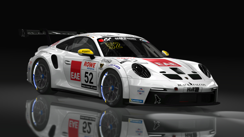 ACF Cup - Porsche 911 (992) GT3 Cup 2021, skin NLS_2021_Black_Falcon