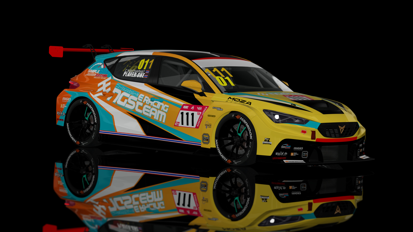 ACF TCR 2023 - Cupra Leon Competition, skin NBR24_TEST_TCR_111