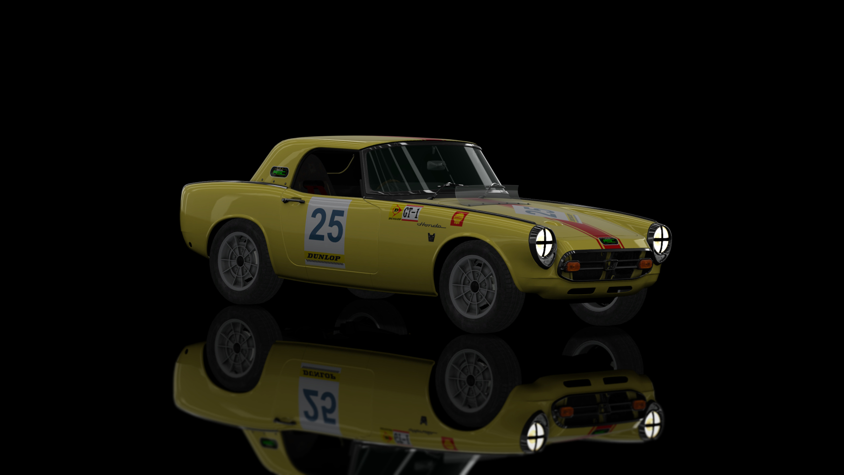 CLASSIC GR.1 - Honda S800 RSC 1968, skin 25_yellow