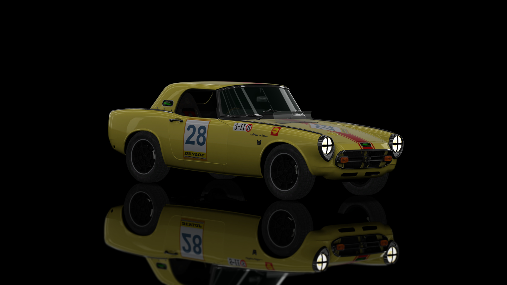 CLASSIC GR.1 - Honda S800 RSC 1968, skin 28_yellow