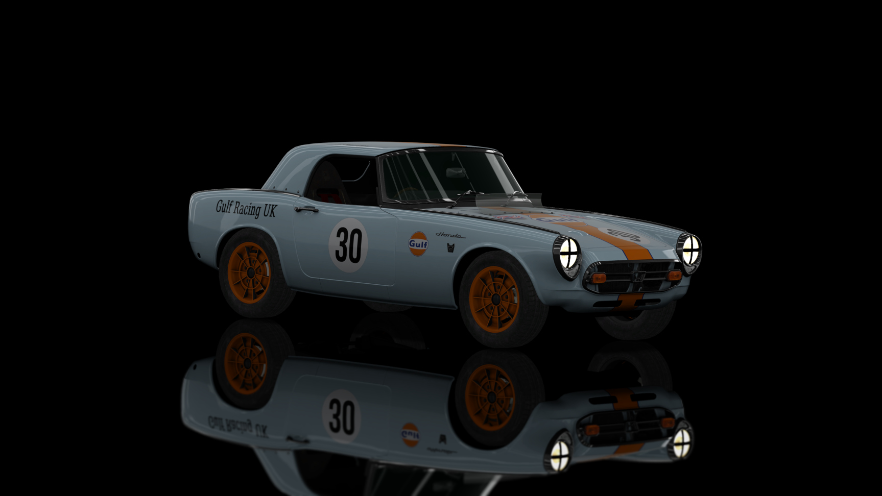 CLASSIC GR.1 - Honda S800 RSC 1968, skin 30_Gulf