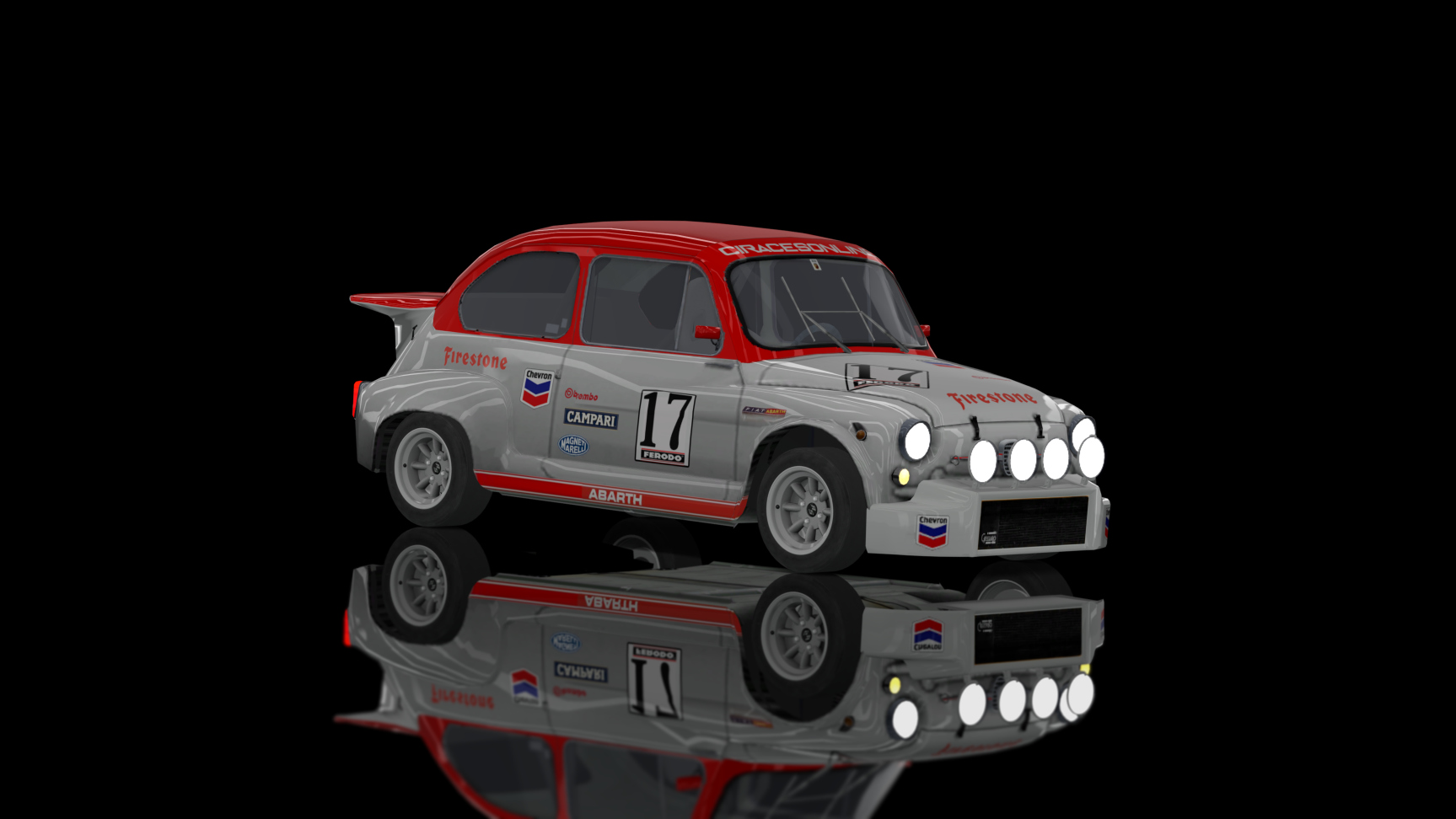 CLASSIC GR.1 - Abarth 1600 TCR 1970, skin abarth_17