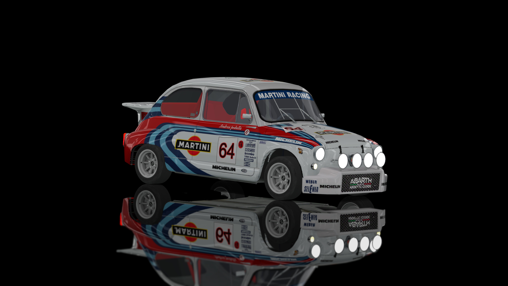 CLASSIC GR.1 - Abarth 1600 TCR 1970, skin andrea_64