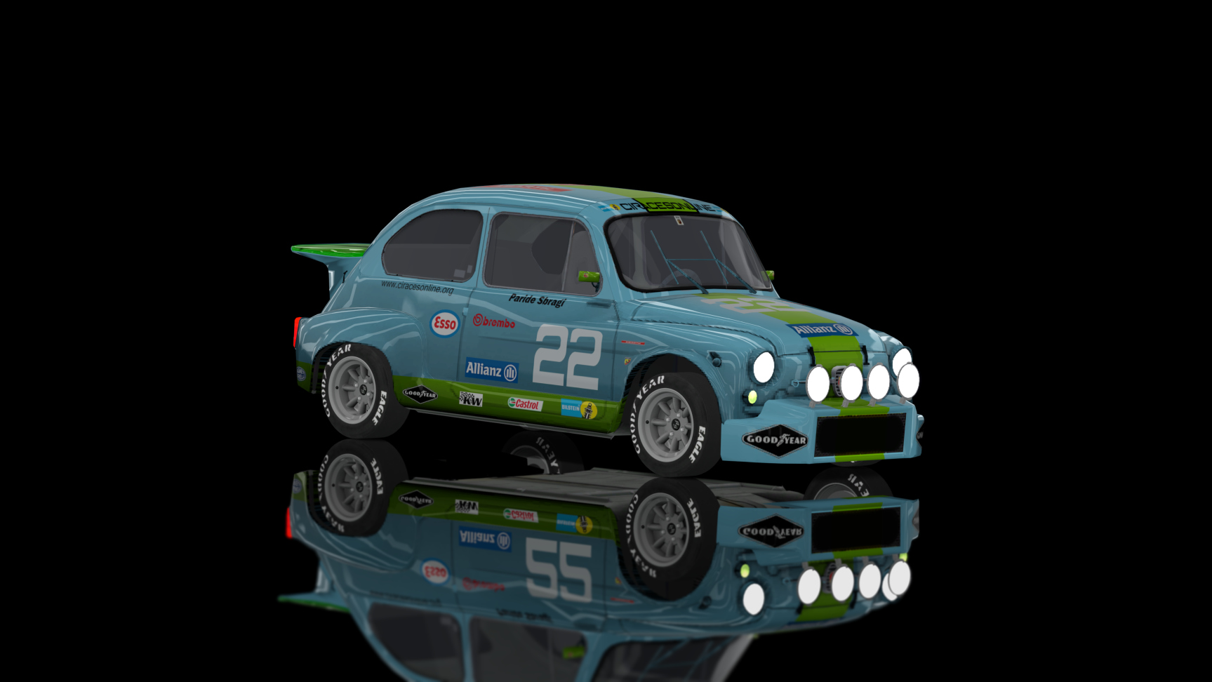 CLASSIC GR.1 - Abarth 1600 TCR 1970, skin sbragi_22