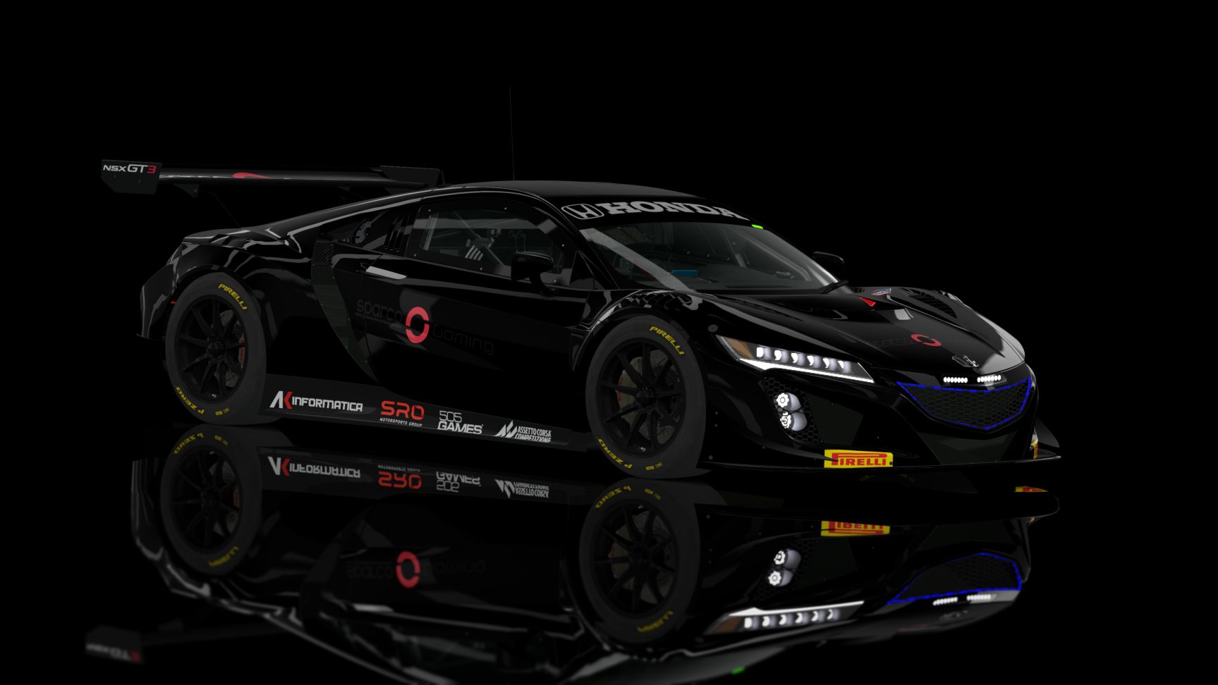 GT3 EVO - Honda NSX GT3 EVO 2019, skin Sparco