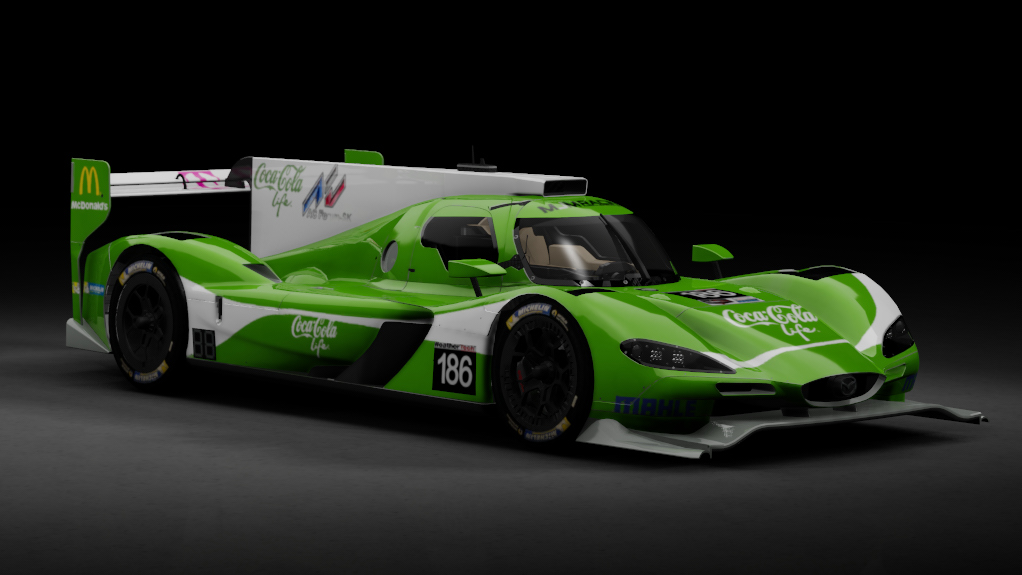 DPi Mazda RT24-P DPi(AC-Friends), skin Coca Cola Life