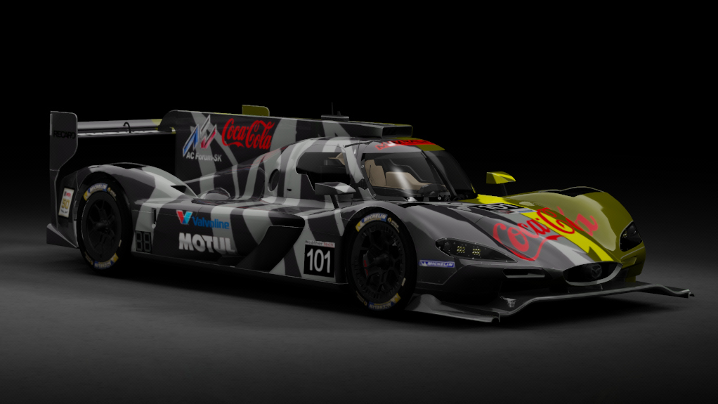 DPi Mazda RT24-P DPi(AC-Friends), skin MJM Yellow