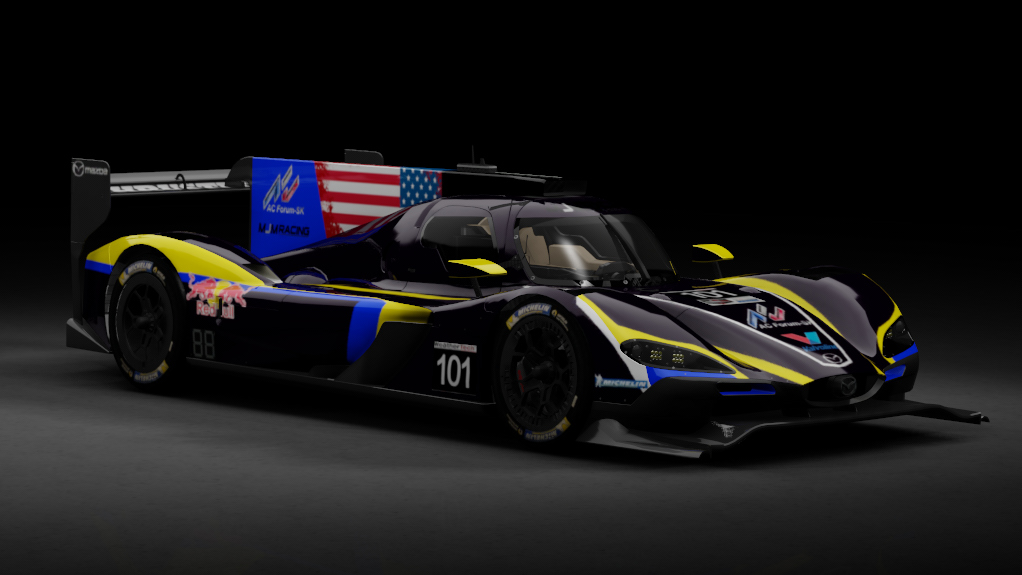 DPi Mazda RT24-P DPi(AC-Friends), skin mjm_imsa_101