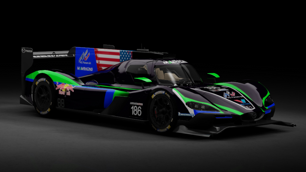 DPi Mazda RT24-P DPi(AC-Friends), skin mjm_imsa_186