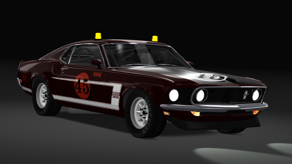 Safety Car - Mustang Boss, skin 03