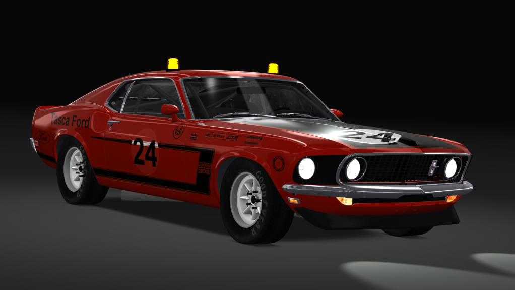 Safety Car - Mustang Boss, skin 24