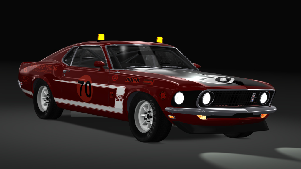 Safety Car - Mustang Boss, skin 70