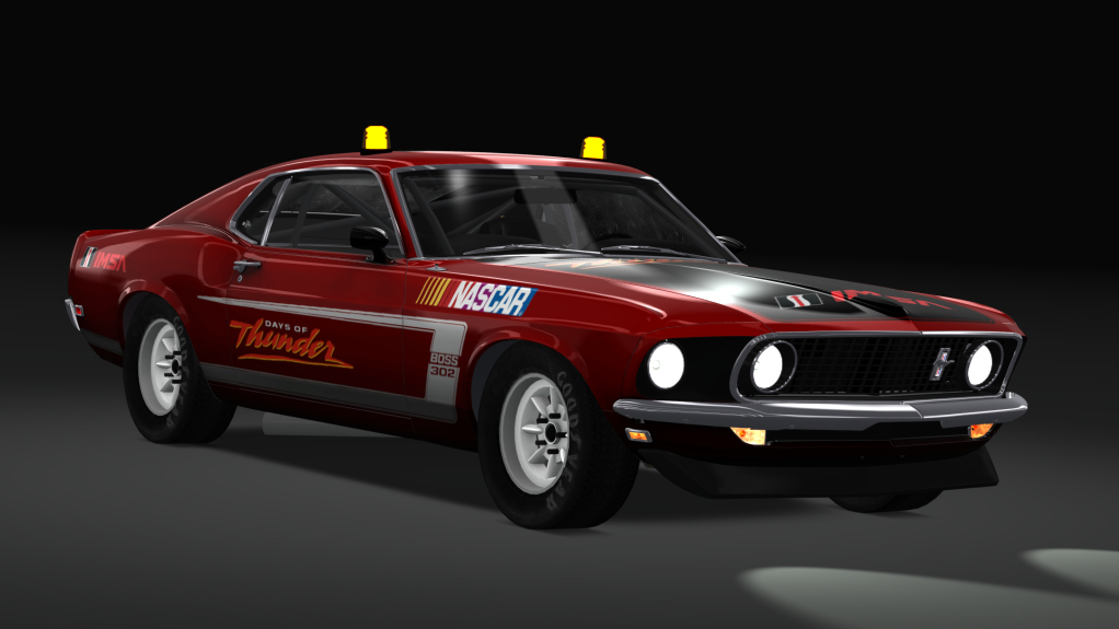 Safety Car - Mustang Boss, skin SC001