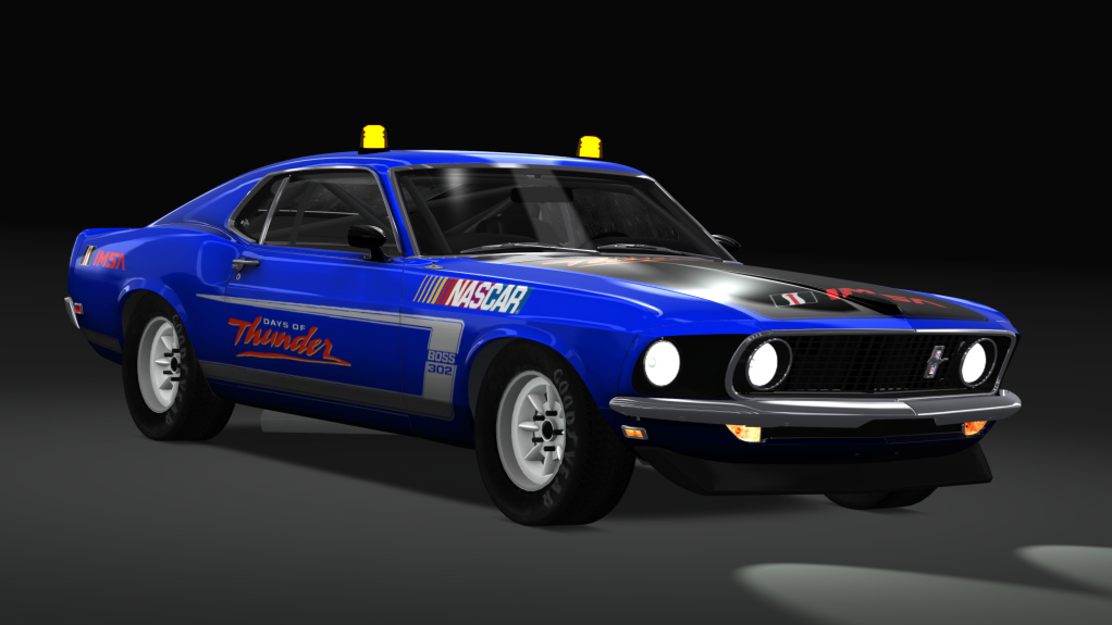 Safety Car - Mustang Boss, skin SC003