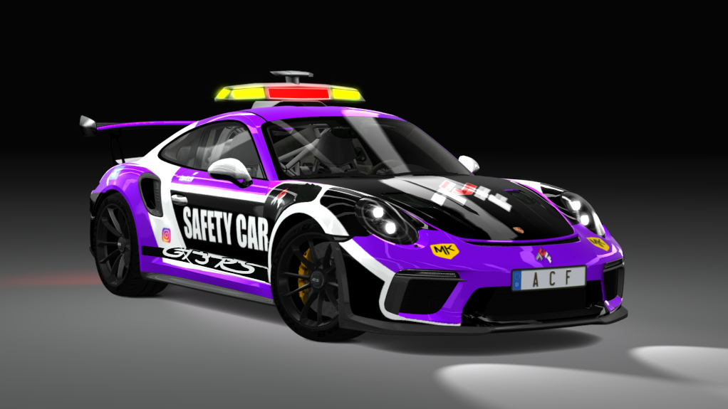 Safety Car - Porsche 991 GT3RS 2019, skin ACF_SC_purple