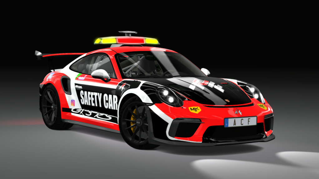 Safety Car - Porsche 991 GT3RS 2019, skin ACF_SC_red