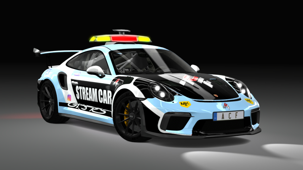 Safety Car - Porsche 991 GT3RS 2019, skin ACF_STR_blue