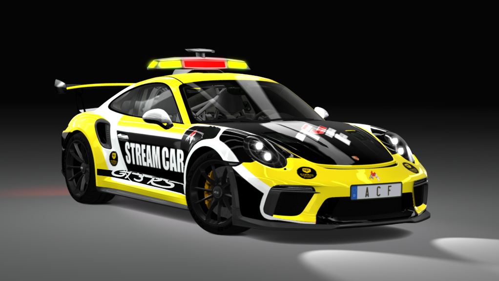 Safety Car - Porsche 991 GT3RS 2019, skin ACF_STR_yellow