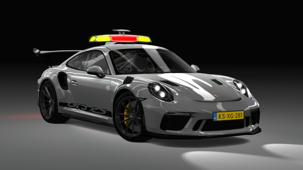 Safety Car - Porsche 991 GT3RS 2019, skin Crayon