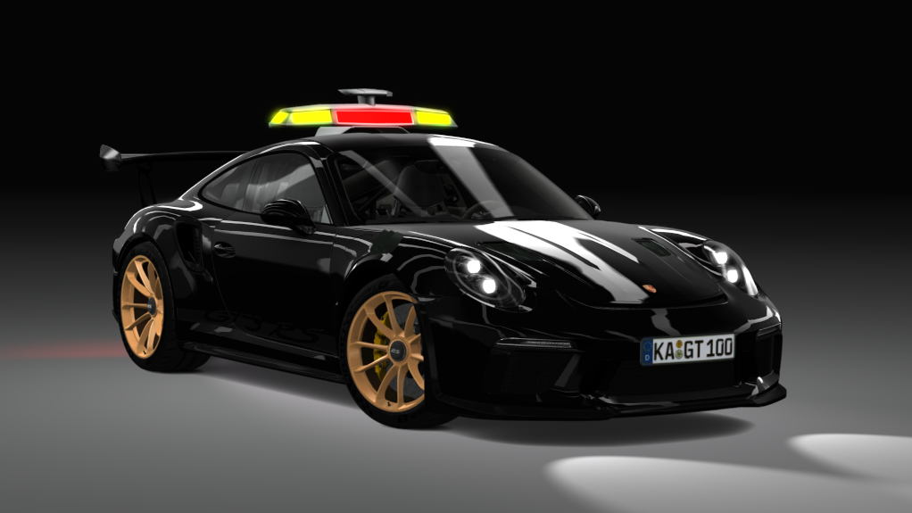 Safety Car - Porsche 991 GT3RS 2019, skin black