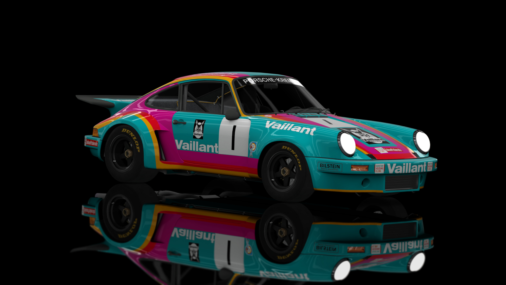 CLASSIC GR.4 - Porsche 911 RSR 1974, skin 02_Kremer-Vaillant_1975