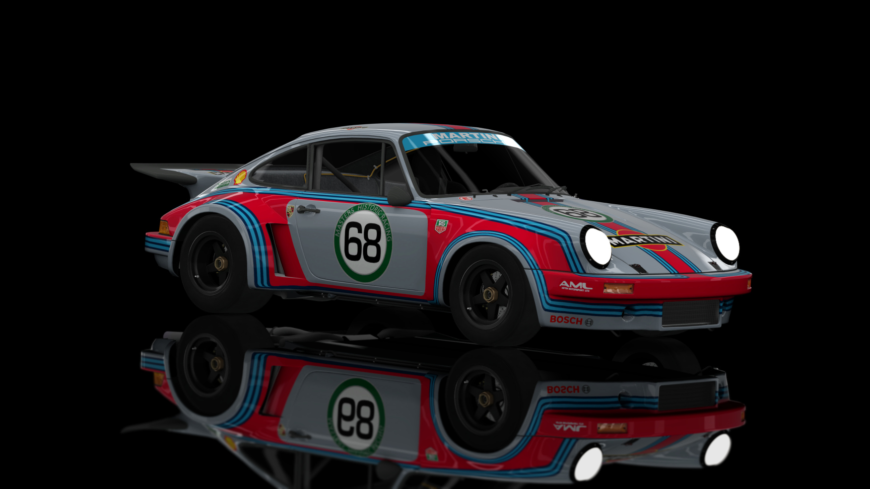 CLASSIC GR.4 - Porsche 911 RSR 1974, skin 11_Martini_Porsche