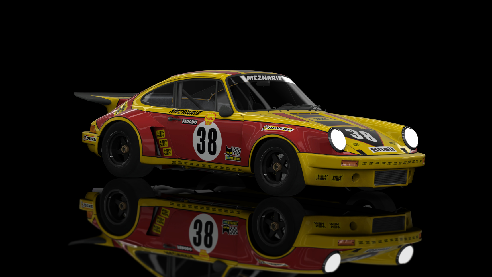 CLASSIC GR.4 - Porsche 911 RSR 1974, skin 38_newman_meznarie